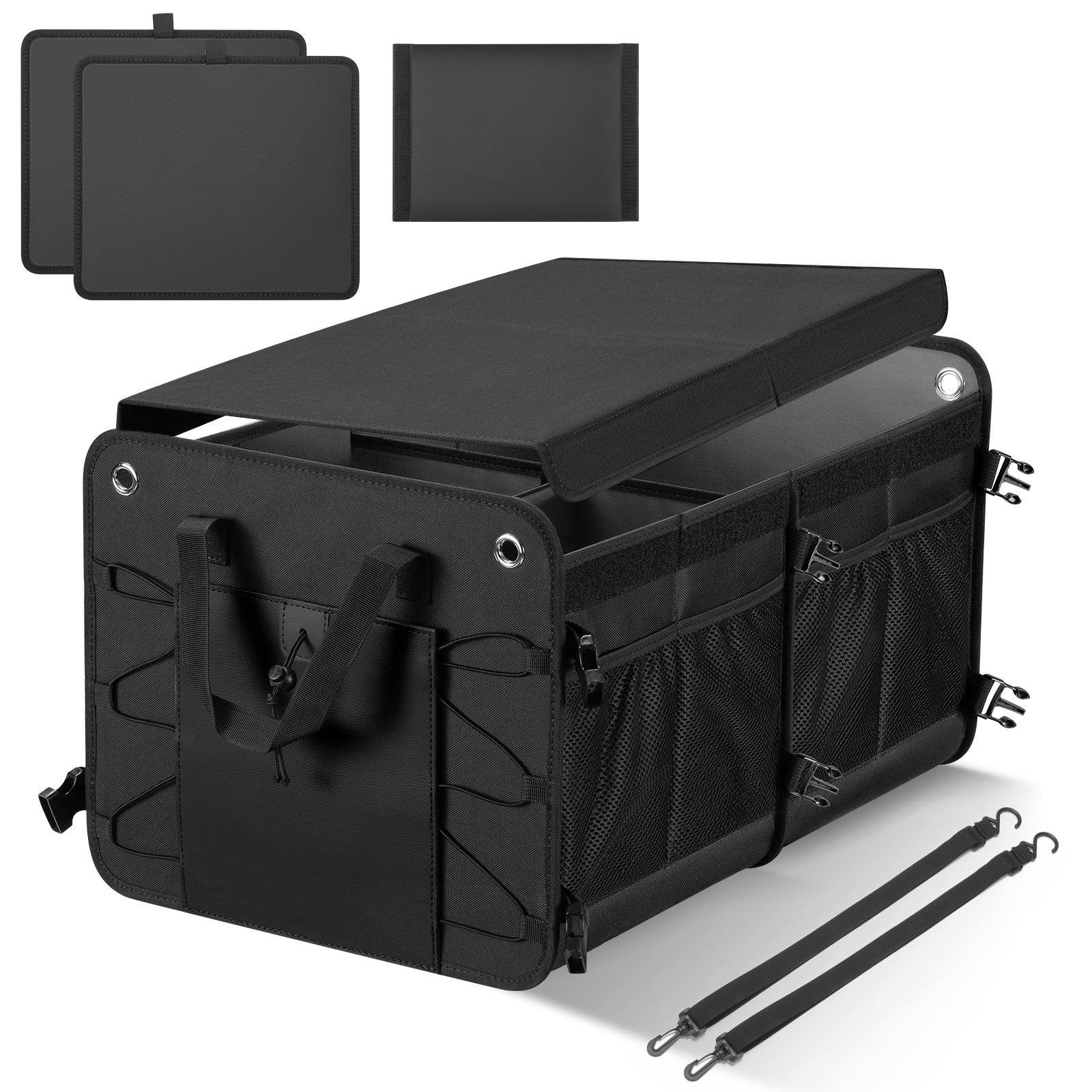 Foldable Leather Trunk Storage Box – 66L