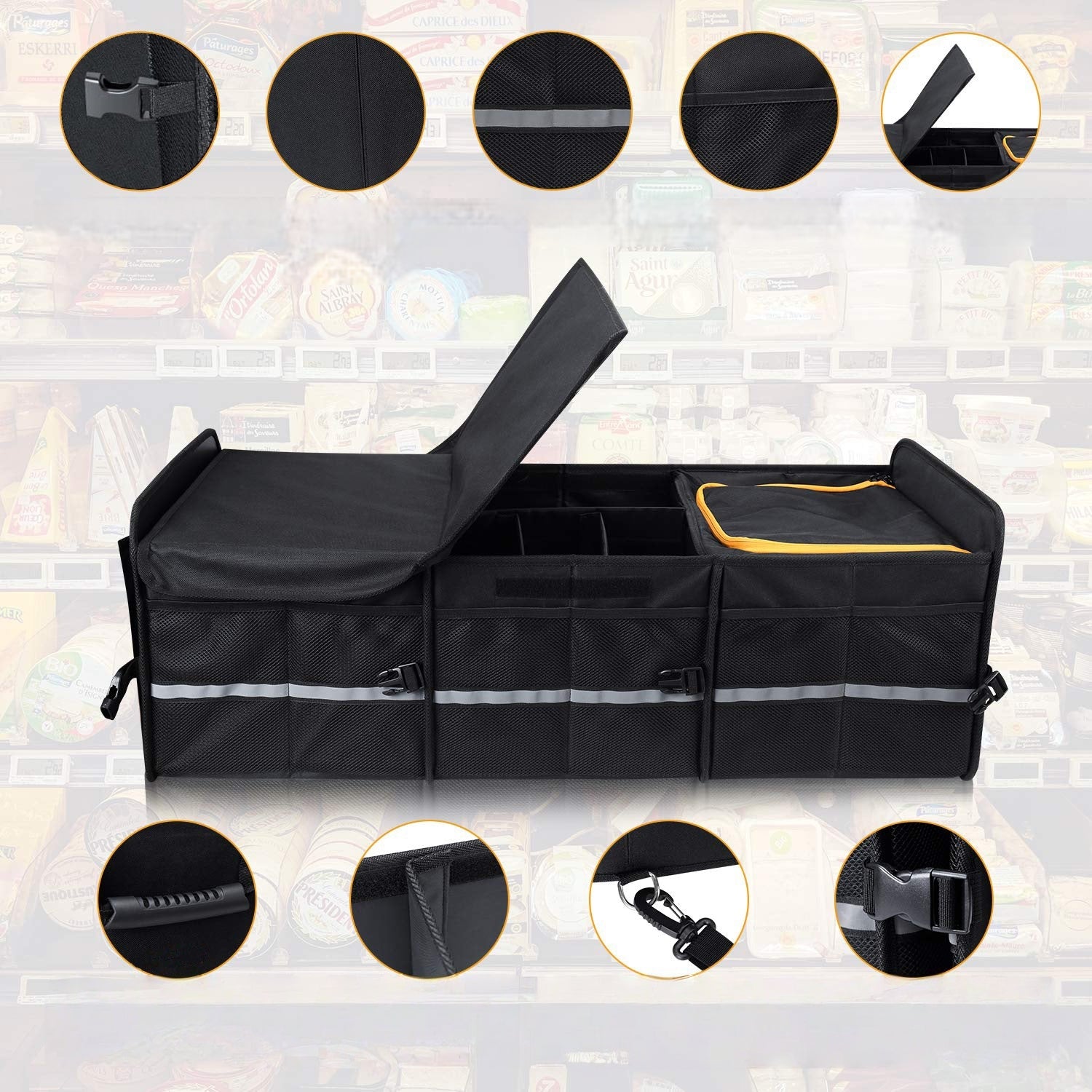 Insulated Foldable Trunk Storage Box – 100L