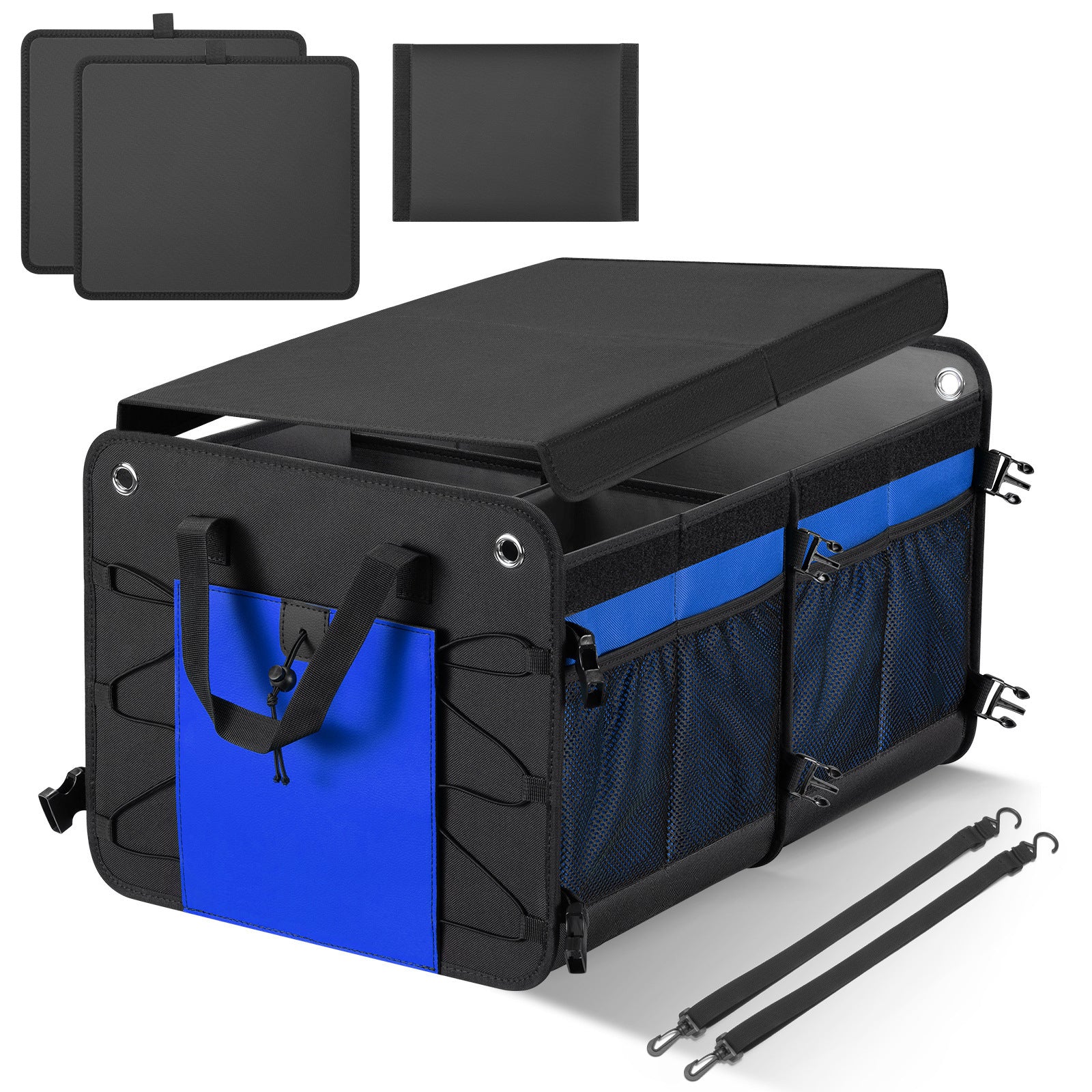 Foldable Leather Trunk Storage Box – 66L